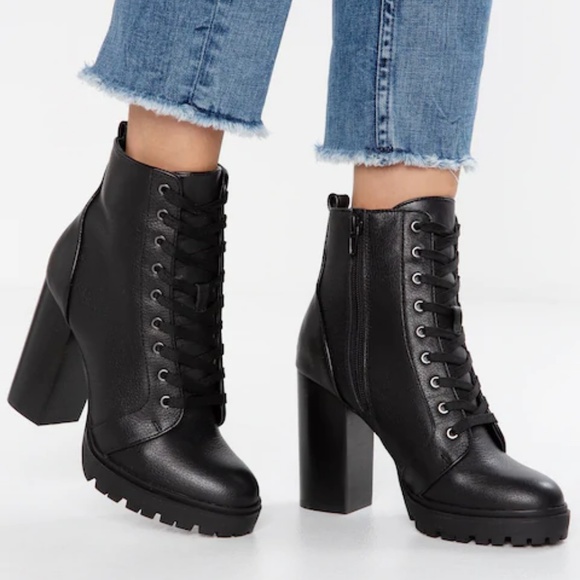 steve madden laurie combat boot